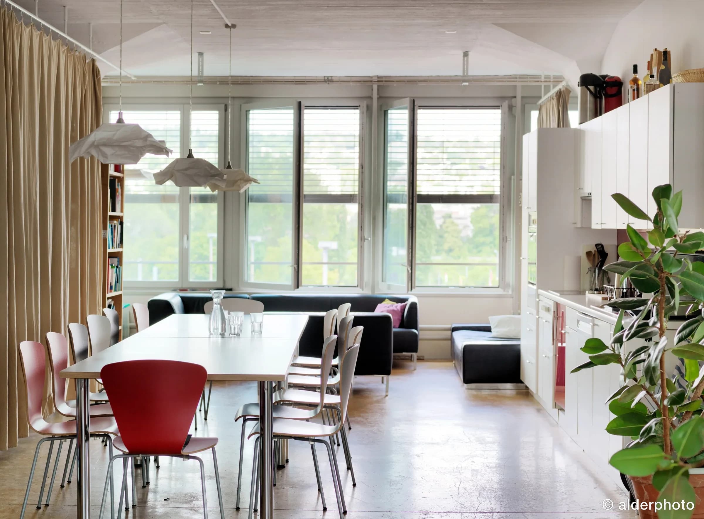 Küche und Lounge zum Verweilen